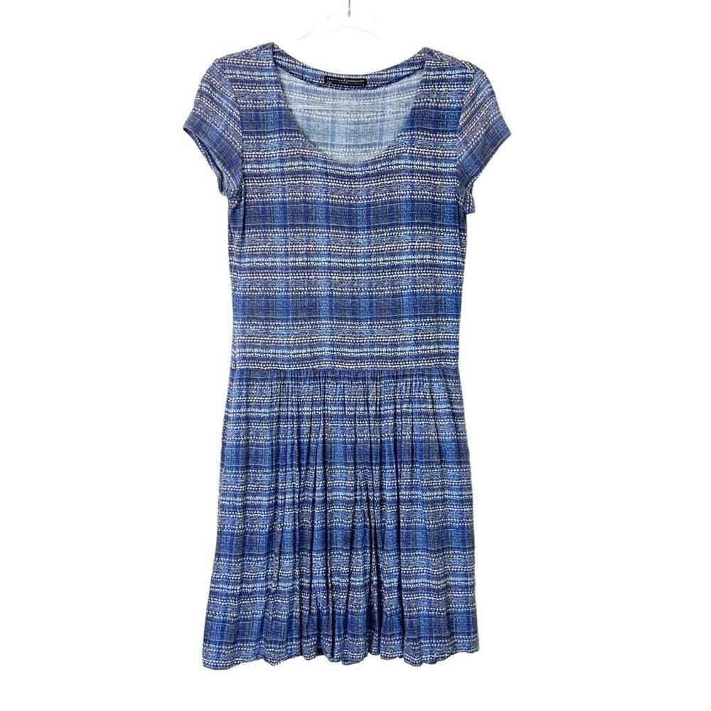 Peruvian Connection Casual‎ Dress Womens Size Small Blue Coastal